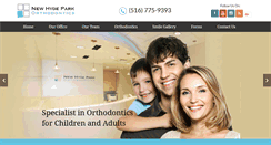 Desktop Screenshot of nhportho.com