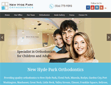 Tablet Screenshot of nhportho.com